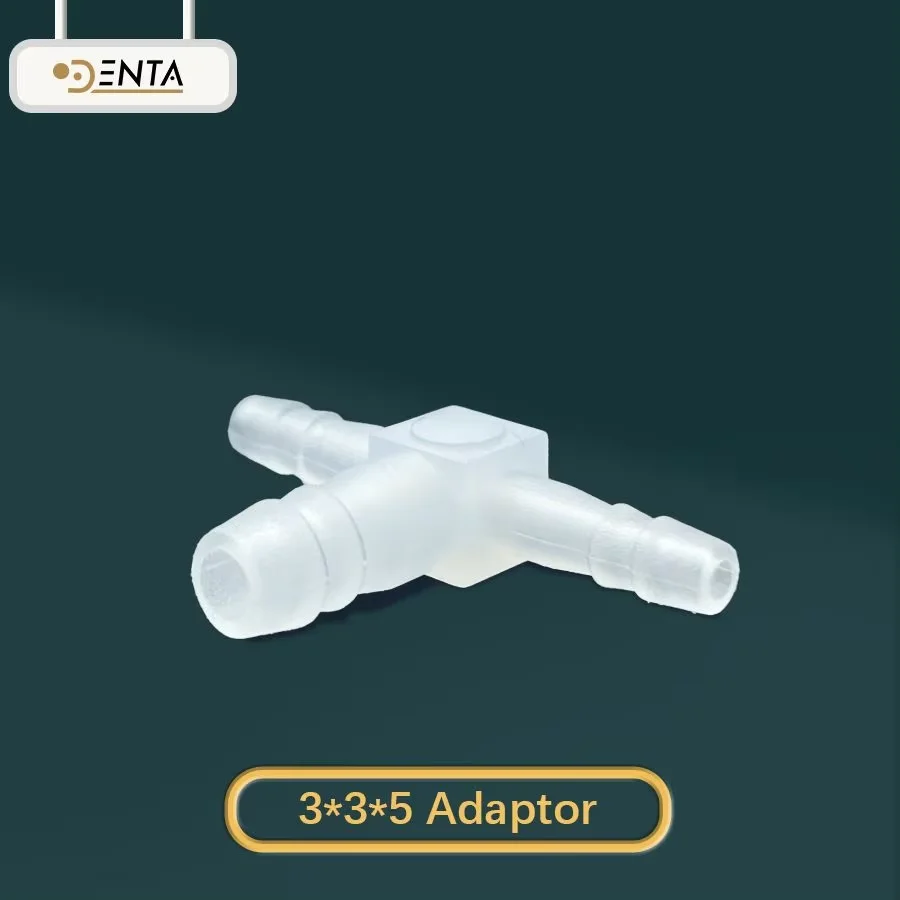 20 قطعة 4/3-Way محول الأسنان المستقيم-موصل شفط الأسنان لكرسي/وحدة أنبوب أنابيب خرطوم أجزاء #4