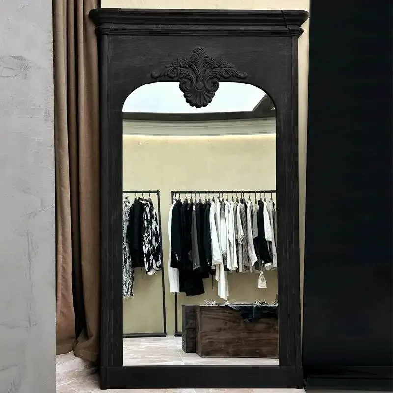 Wall Mounted Explosion Proof Full Length Lab Mirror High Definition Safety Mirror for Laboratory Hospital Use