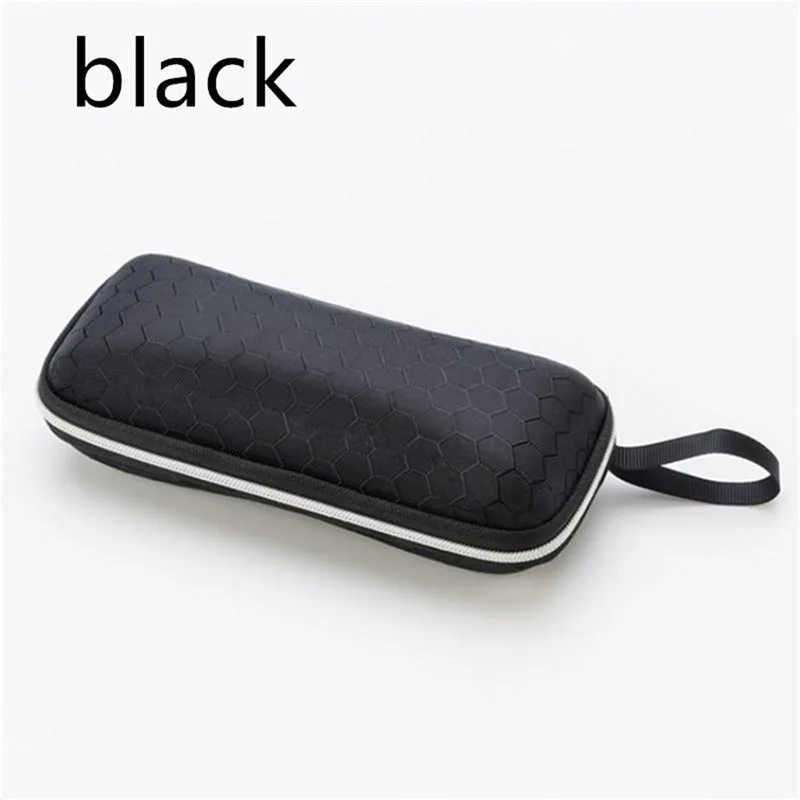 Portable Glasses Case For Women Men Sunglasses Box With Lanyard Zipper Eyeglass Case Cover Protector