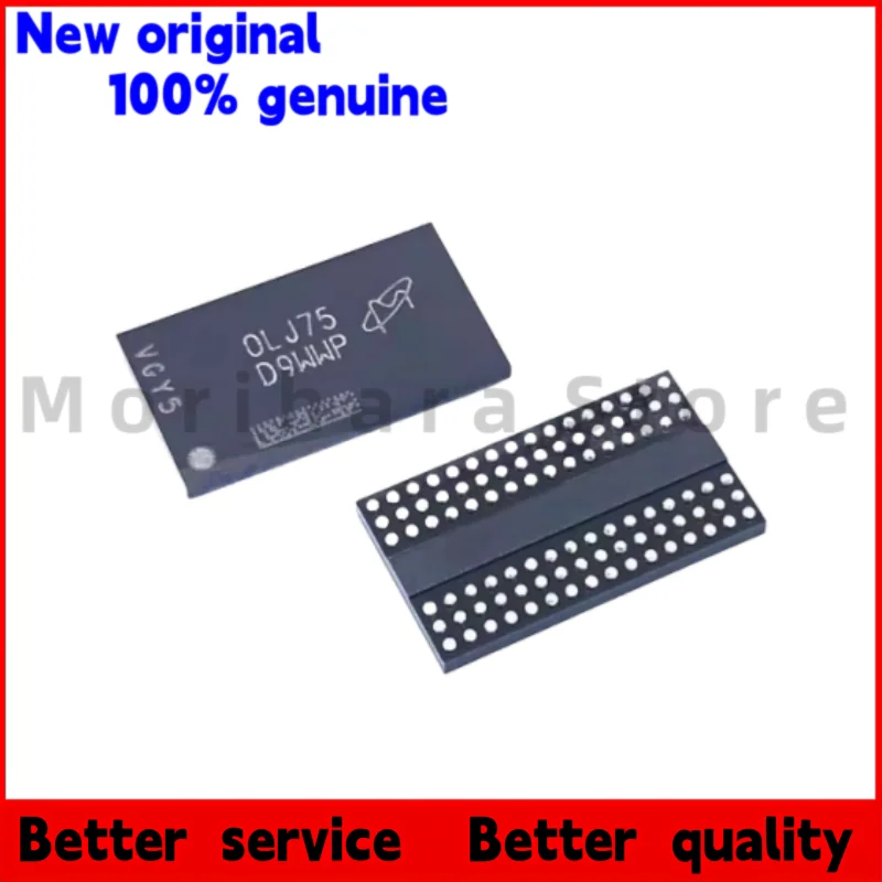 1 قطعة/100% جديد MT40A512M16TB-062E:J D9WWP BGA-96 DDR4 3200Mbps 8Gb غلاف بلاستيكي أسود