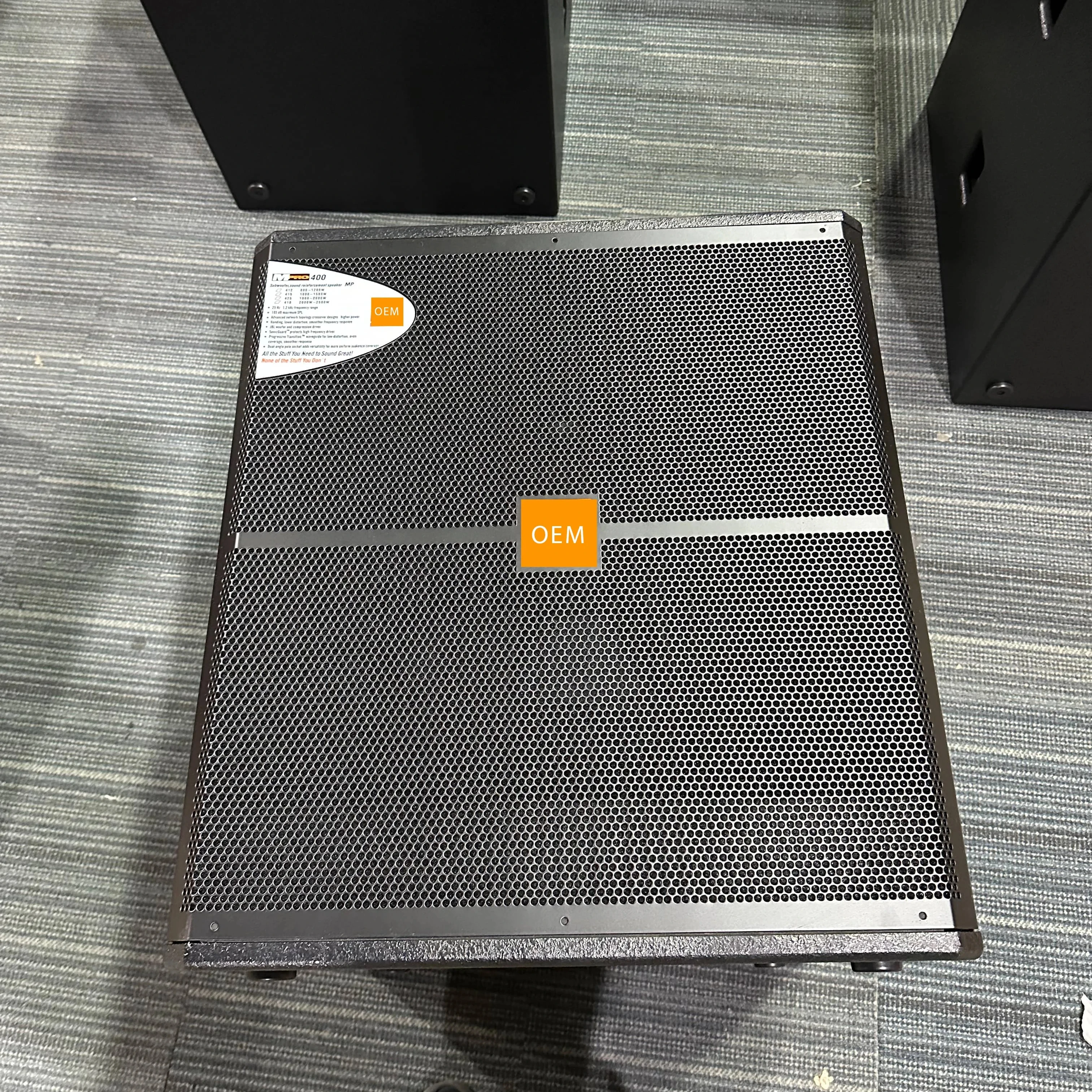 مكبر صوت احترافي SRX718S OEM مقاس 18 بوصة SRX718 عميق باس بصوت عالٍ 18 بوصة DJ مكبر صوت #1