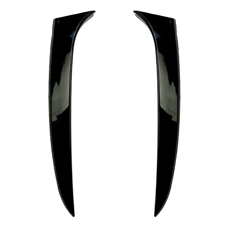 

ABS Glossy Black Rear Window Spoiler Side Wing Trim Cover For Kia Sportage R 2011 2012 2013 2014 2015