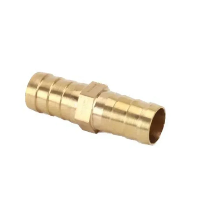 Brass Straight Hose Pipe Fitting Equal Barb 4mm 5mm 6mm 8mm 10mm 12mm 16mm 19mm 25mm Gas Copper Barbed Coupler Connector Adapter