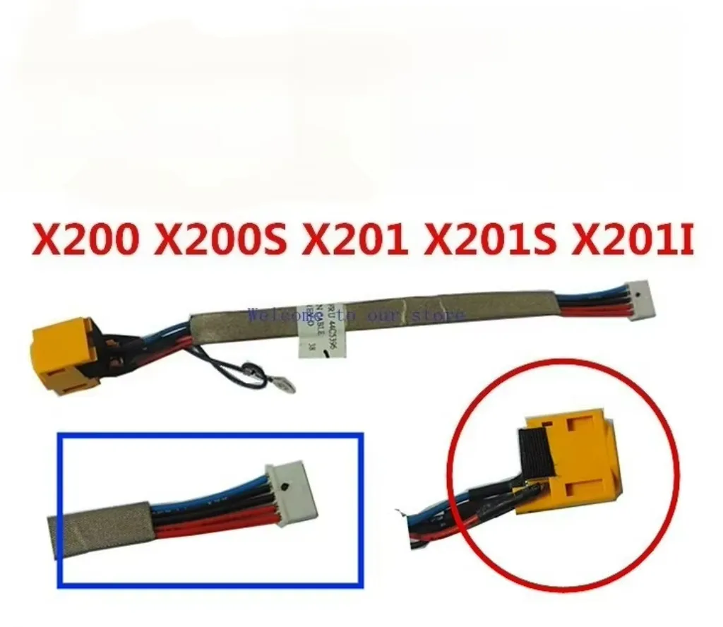 For Lenovo THINKPAD X200 X201 X201I X200S Motherboard Power Cable Charging Port Brand