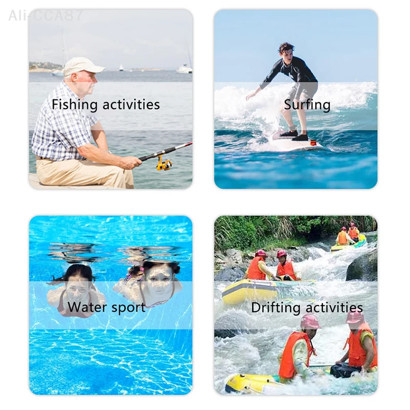 Cinturón salvavidas inflable automático, chaleco salvavidas 100N, boyas autoinflables, Rafting, canotaje, nadador, chaleco salvavidas para Kayak, canoa