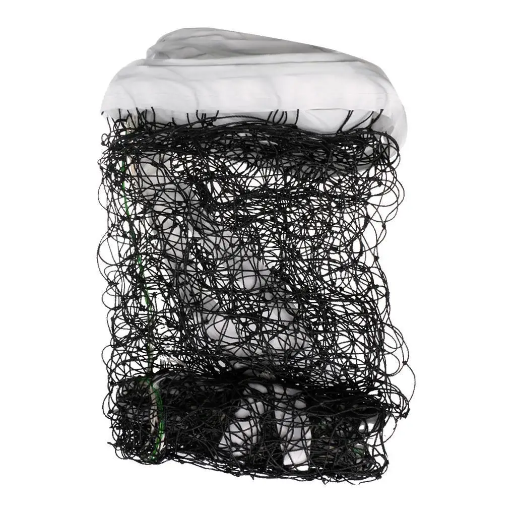 Portable Volleyball Net 9.5x1m Polyethylene Mesh Easy Install Official Size Outdoor Volleyball Accessories for Training Game