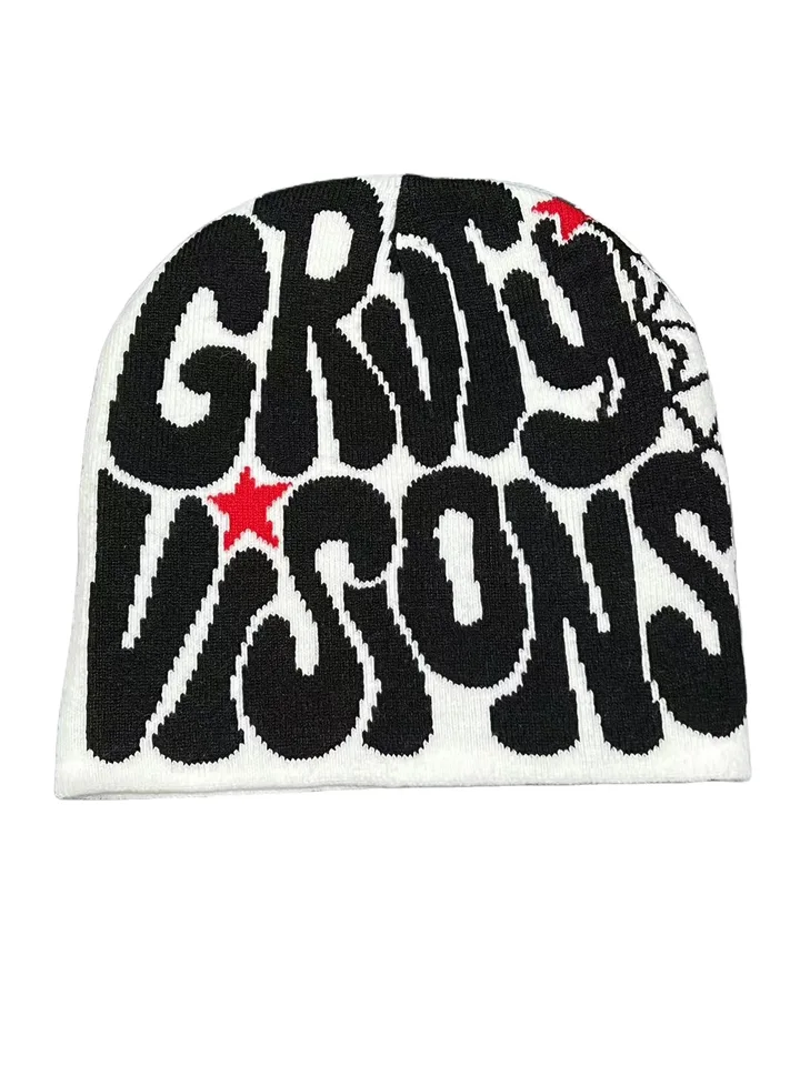 Knitting Cap Men Women Paragraph Quality Beanie Cap Y2k Warm Fashion Hundred Take Ins New Net Red Design Sense Niche Cold Cap, image 6
