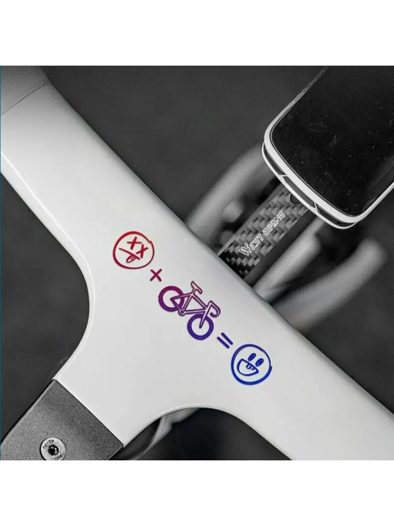 AliExpress NONE 1SET Multi-Color Bicycle & Emoji Formula Sticker Set Waterproof Vinyl Decals for Bike Car Decor