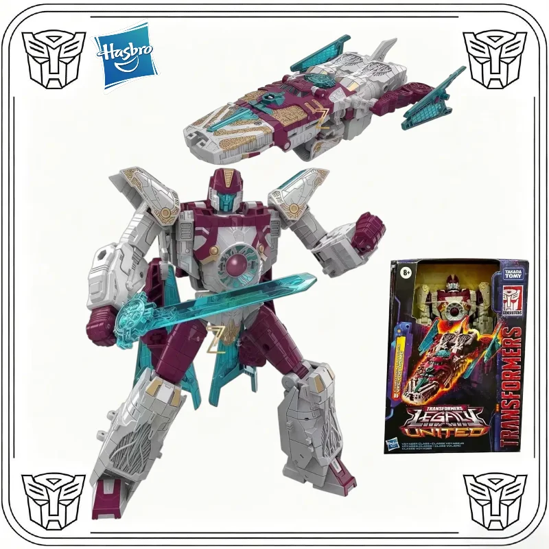 

В НАЛИЧИИ: Трансформируемые игрушки Hasbro Legacy United CYBERTRON UNIVERSE VECTOR PRIME Voyager Class V-class, аниме-фигурка.