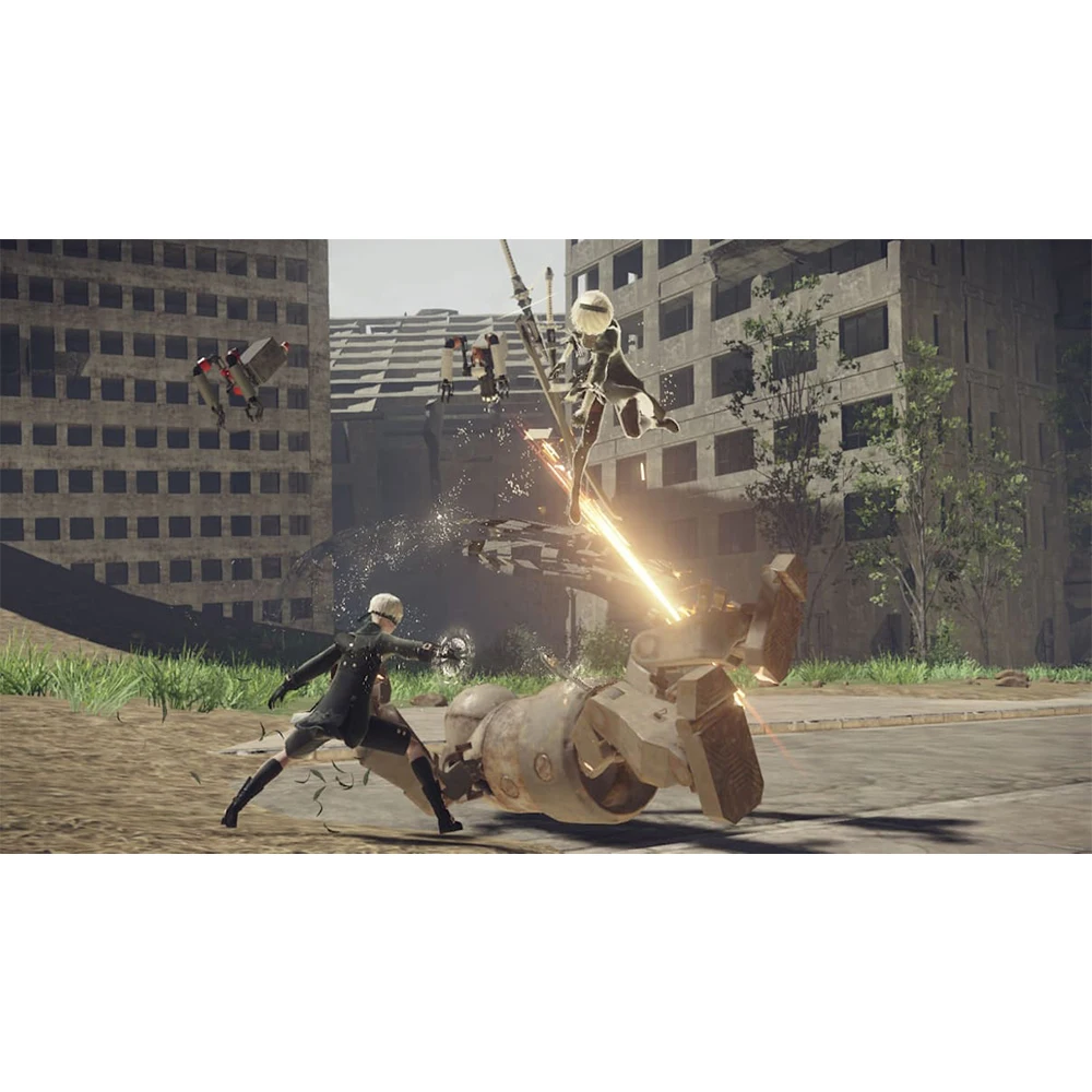 NieR Automata The End of YoRHa Edition - ألعاب نينتندو سويتش 100% بطاقة الألعاب المادية الأصلية RPG Genre للتبديل OLED Lite