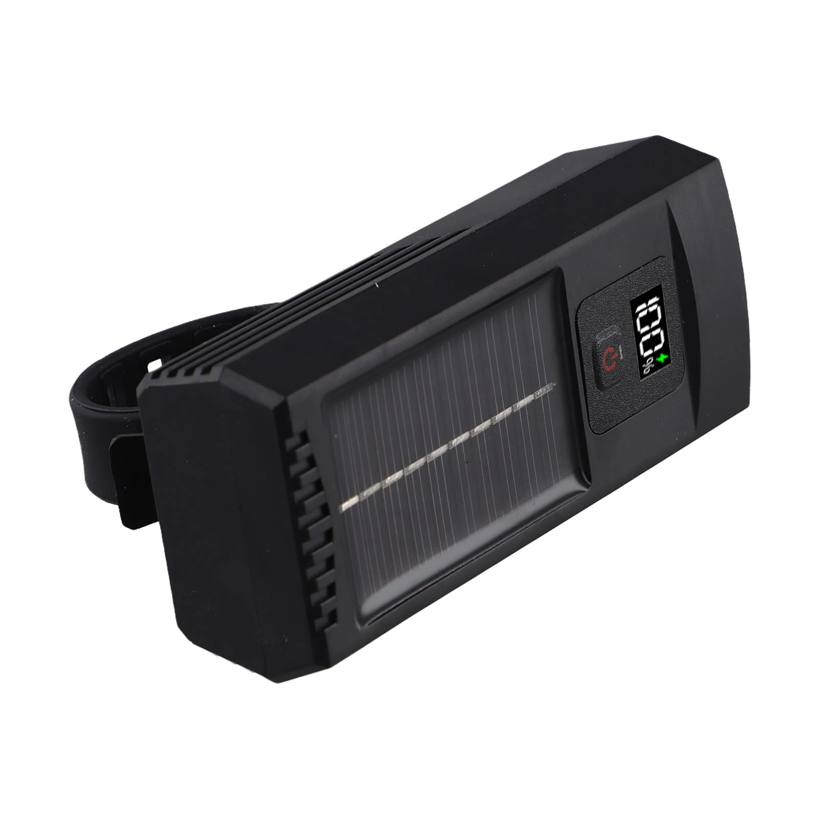 

Solar-Powered Bike Headlight USB Rechargeable LED Lamp With Anti-Glare Design High-Power Output For Mountain Road Cycling Safety