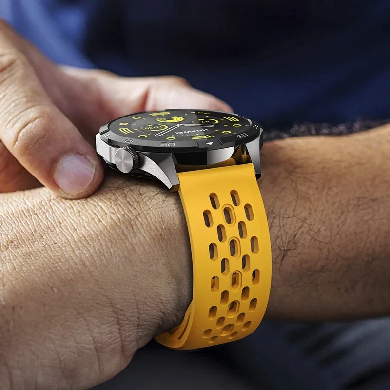 22 مللي متر 20 مللي متر الرياضة سوار لهواوي ساعة GT5 برو 46 مللي متر GT2 GT3 42 مللي متر كوريا سوار لهواوي ساعة GT5 GT5pro GT4 3 GT2E 46 مللي متر