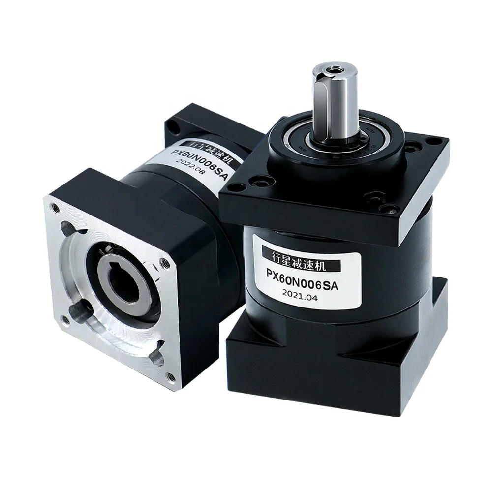 HLTNC PX60 Planetary Reducer Standard Planetary Gear Reducer 60 Type Reducer Can Be Equipped With Stepping Motor NEMA 24 for CNC