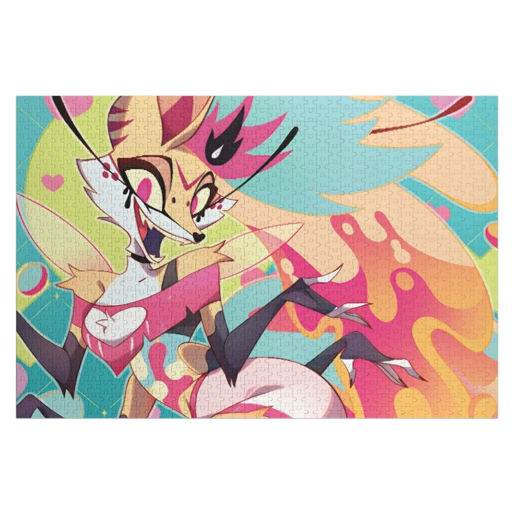 

Beelzebub Playmat Helluva Boss Jigsaw Puzzle Customized Picture Anime Puzzle