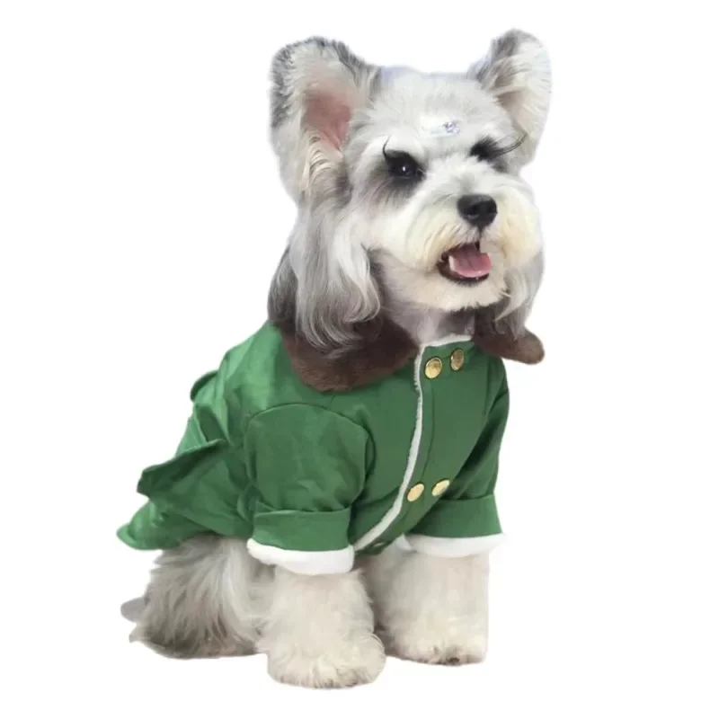 

Thicken Warm Dog Coat Jacket Puppy Small Dog Costume Outfit Chihuahua Yorkie Pomeranian Maltese Poodle Schnauzer Corgi Clothing