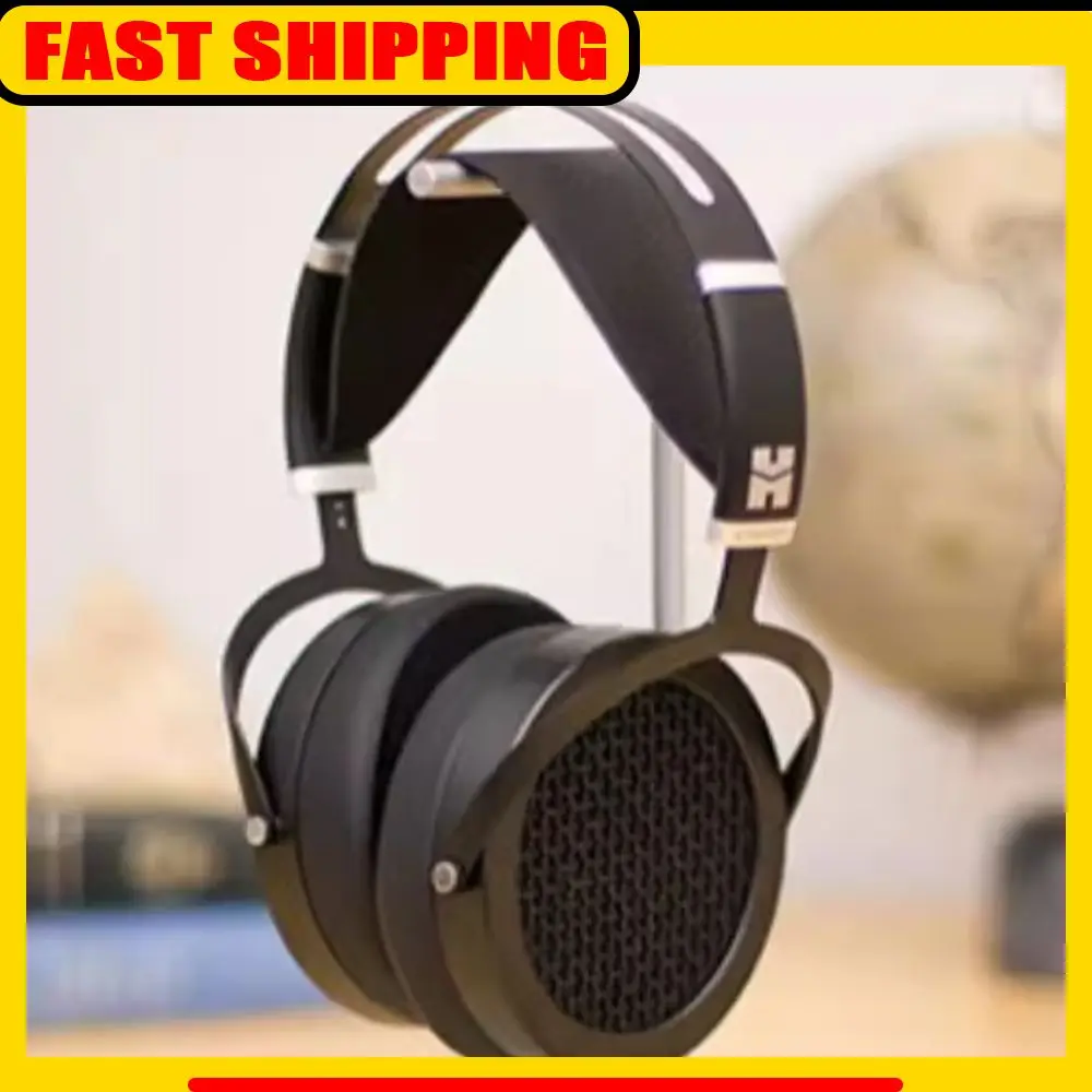 HIFIMAN SUNDARA Over-Ear Full-Size Planar Magnetic Headphones Black with High Fidelity Design Metal Casing Game Music Earphone