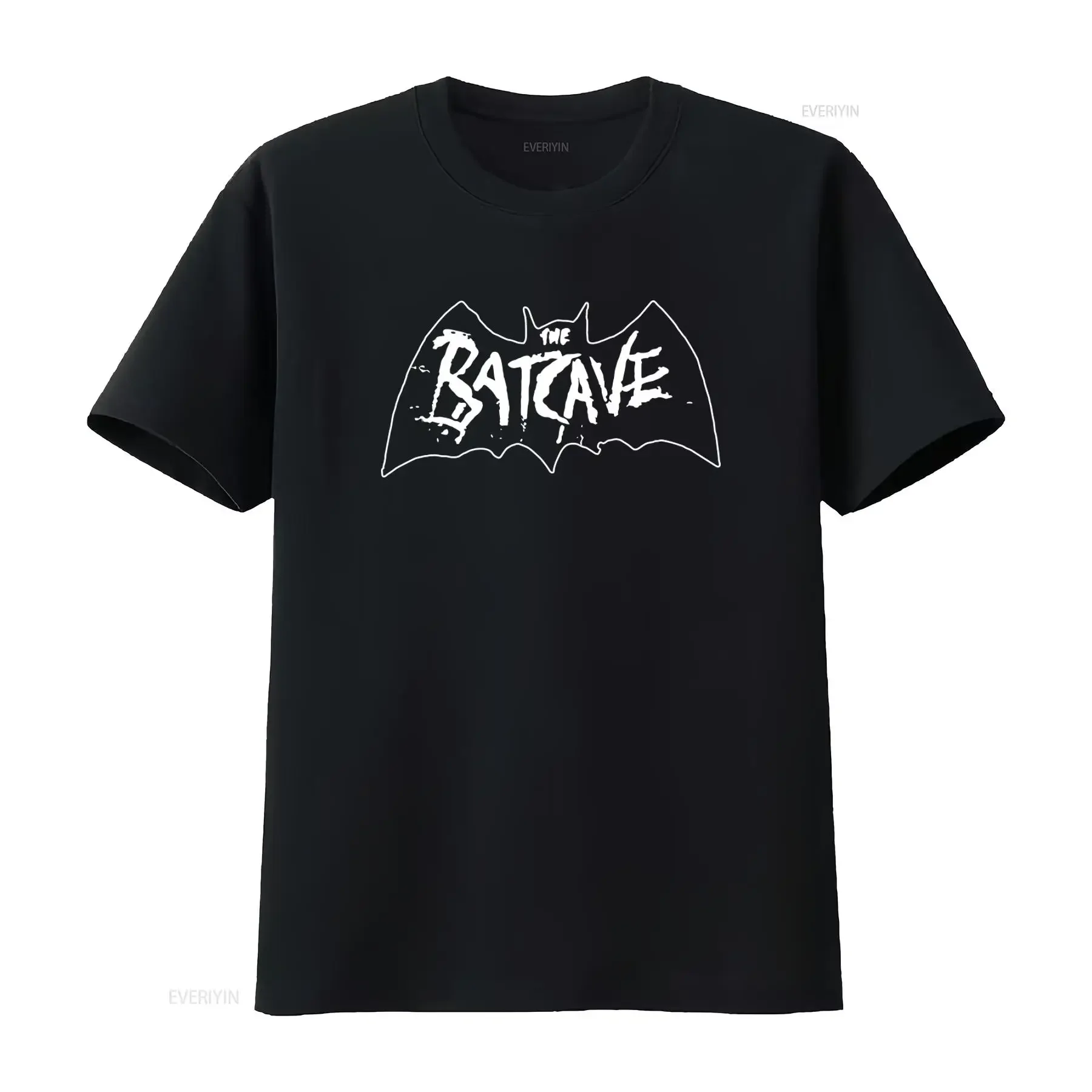 Batcave Gothic T shirt Stylish Goth Death Rock for Trendsetters vintage Washed Stretched Versatile fashion