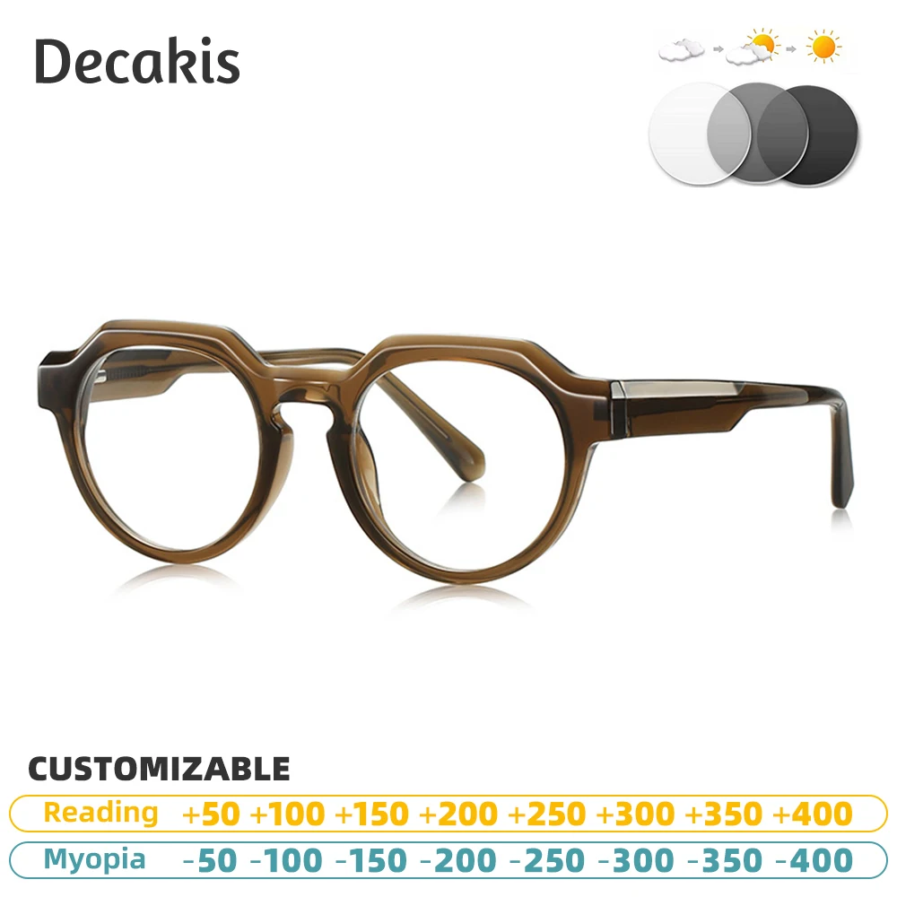 

Classical Men's Prescription Glasses TR90 Vintage Reading Glasses Anti Blue Ray Glasses Frame Men Customize Prescription Eyewear