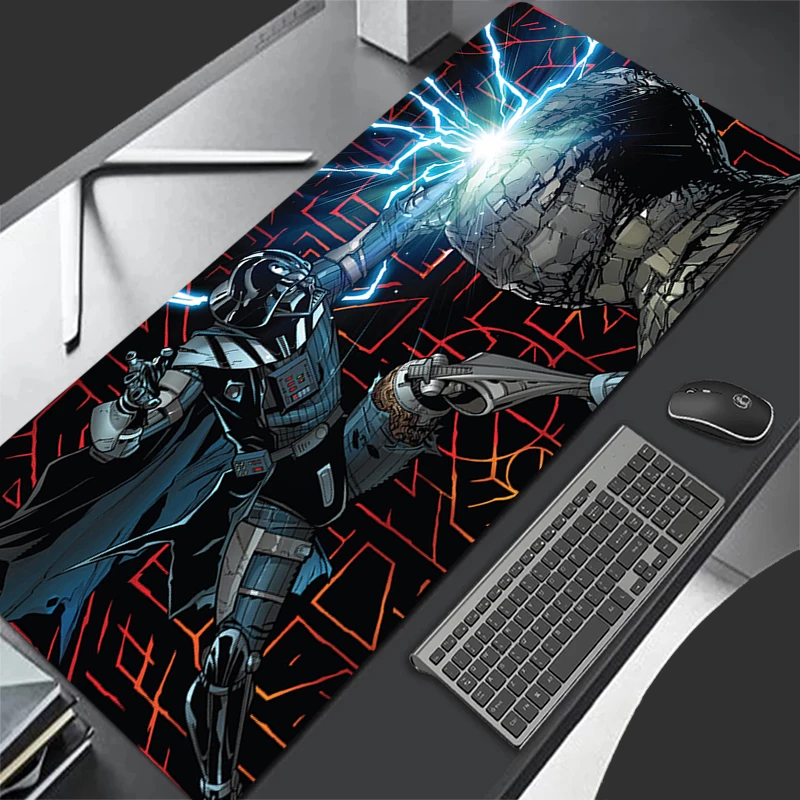 

S-star Wars Darth Vaders Mouse Pad Large Gamer Keyboard Mat Pads Gaming Desk Protector Laptops Mousepad Deskmat PC game Mousepad