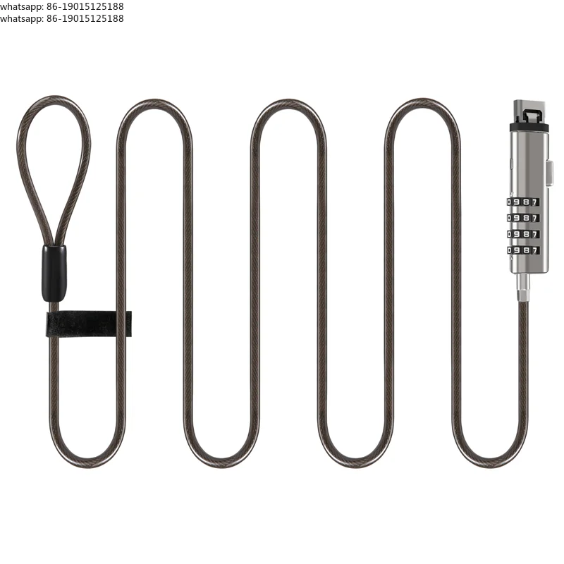 

НОВИНКА: Цифровой универсальный USB-замок для ноутбука, защитный кабельный замок для компьютера