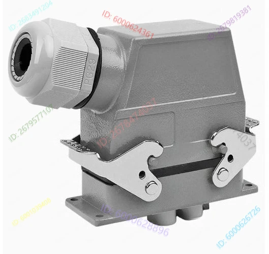 

HDC-HK-4/8 Сверхмощный соединительный станок, 12-контактная прямоугольная авиационная вилка и розетка, промышленная водонепроницаемая вилка 80А