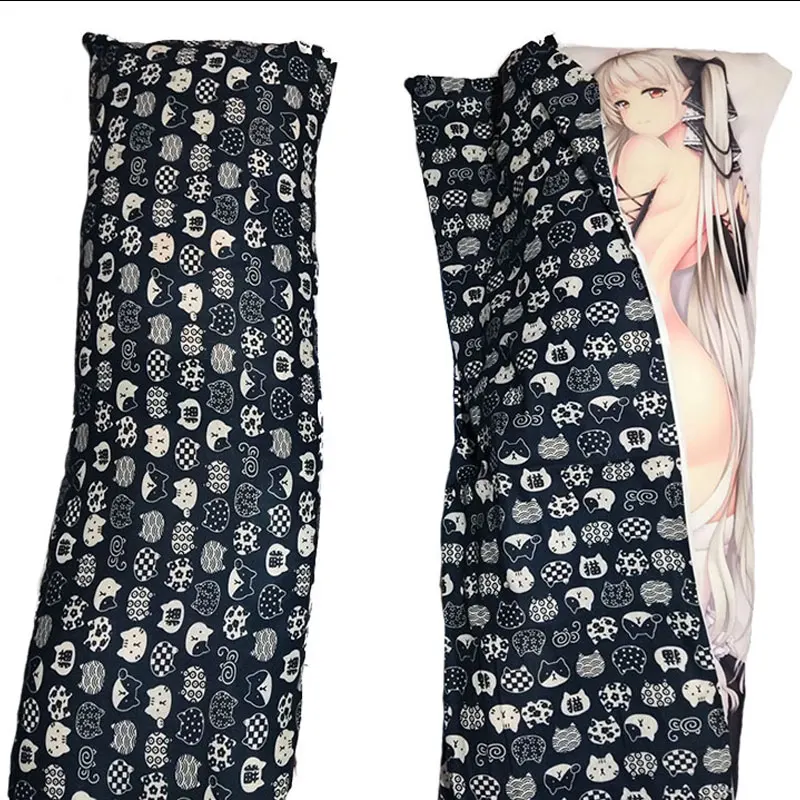 Dakimakura Hiding Case Body Pillow Concealment Shelter Storage Bolster Pillow Cover for Genshin Impact Demon Slayer Dakimakura