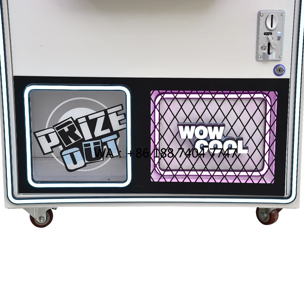 

Store-Wide Customizable LED Plush Toys Commercial Kit Crane Claw Machine for Each Component