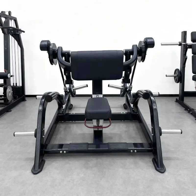 

Hot Sale Gimnasio Equipment Free Weight Plate Loaded Arm Muscle Biceps Training Seated Biceps Curl Preacher Bench Biceps Machine