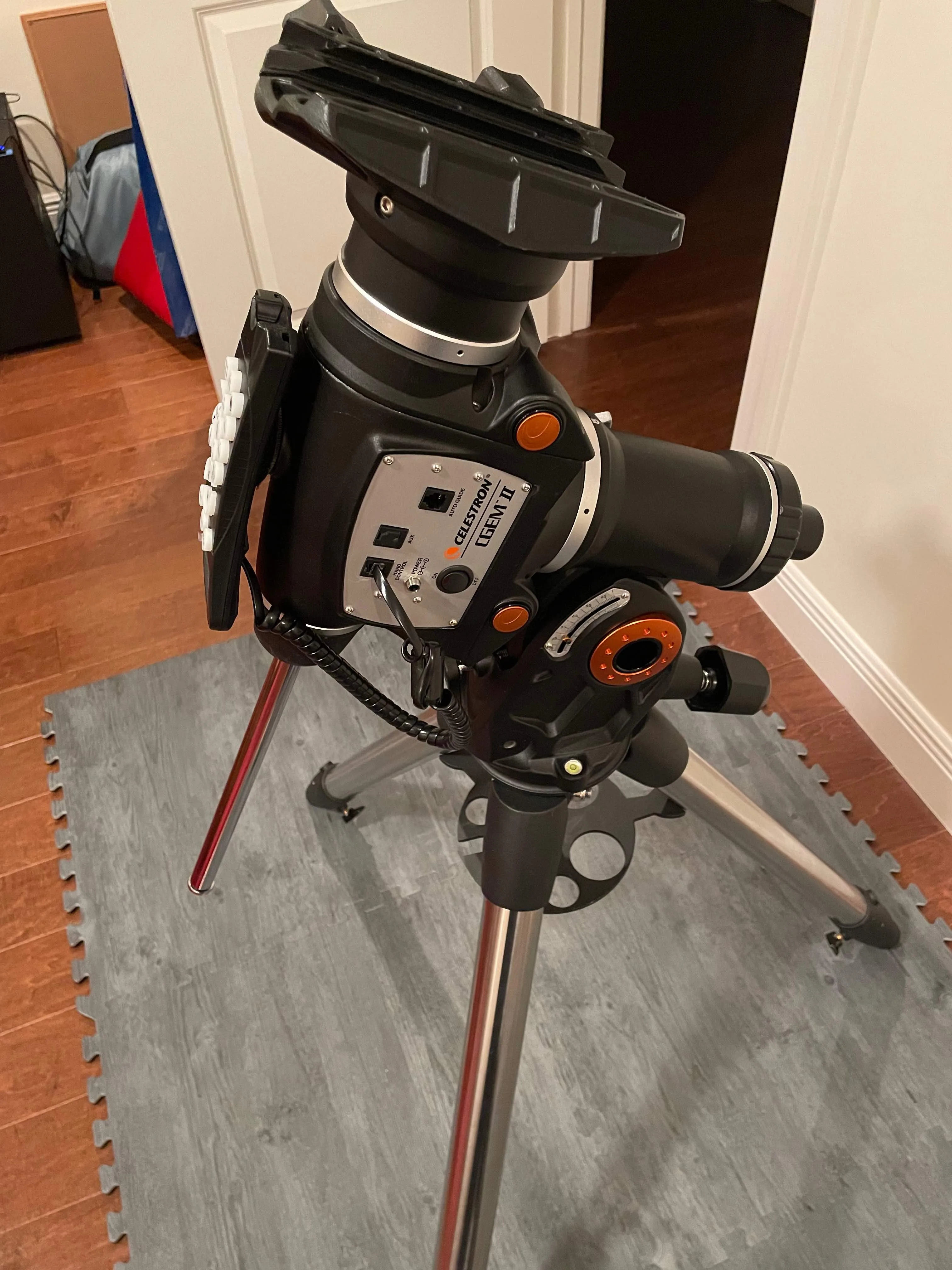 Celestron CGEM II GoTo Computerized German Type Motorized Equatorial Mount with Tripod #91523