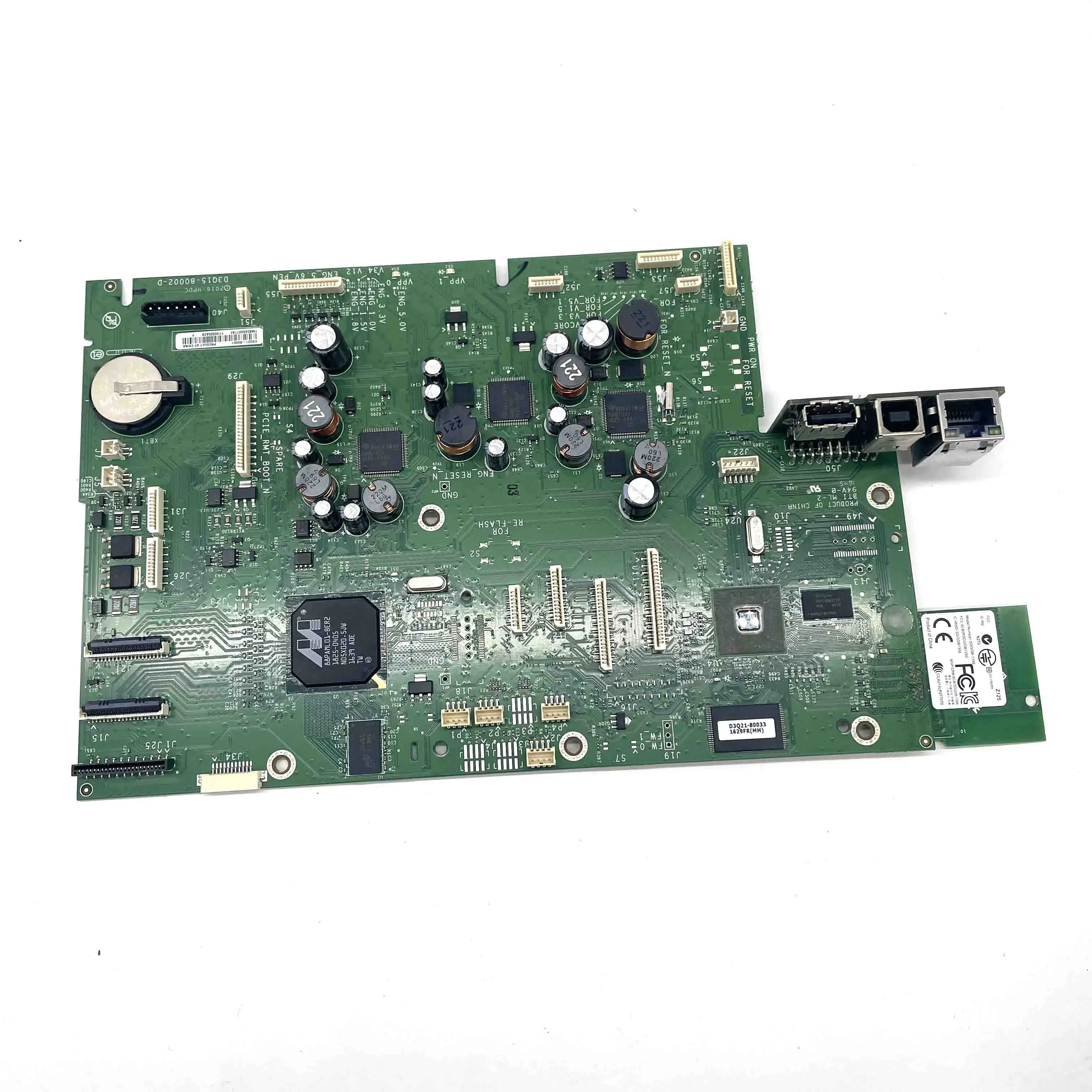 

USB port network port Main Board D3Q21-60001 Fits For HP 577DW Pagewide Pro