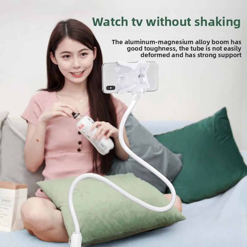 حامل هاتف محمول عالمي مرن كسول حامل قابل للتعديل مشبك الهاتف الخليوي المنزل السرير سطح المكتب جبل قوس حامل الهاتف الذكي