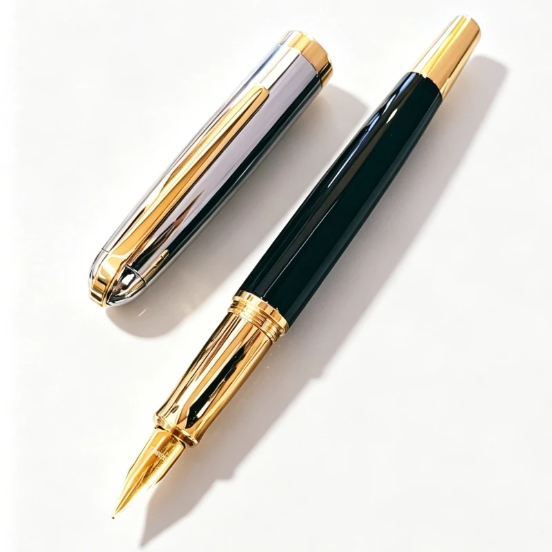 Taiwan MONTREUX Limited Edition Fountain Pen French Tip Hooded Nib EF 0.38MM Nib Stationery Luxury Pen Office Supplies Writing
