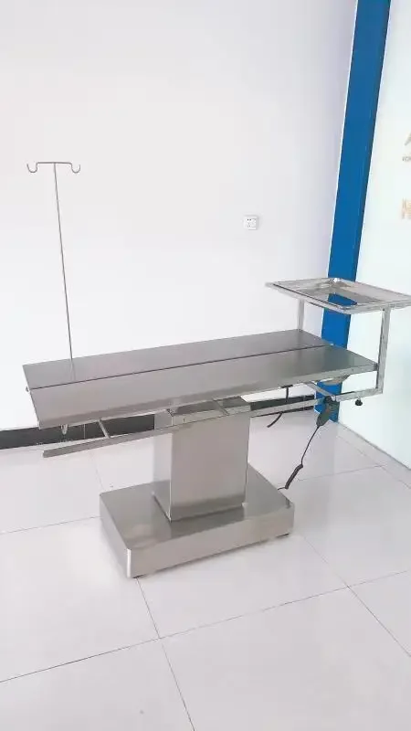 Medical Hospital Vet Electric Pet  V-top Pet Operation Table Veterinary Operation Table