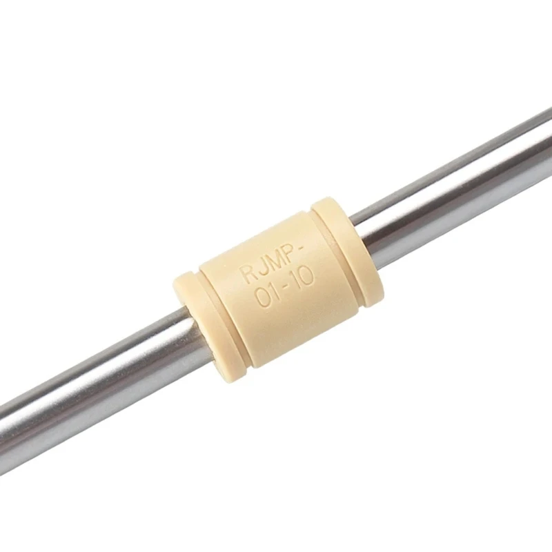 Rodamiento lineal de plástico para todo tipo de ingeniería, RJ4JP, Fiameter interno 08 10 12mm, RJMP-01