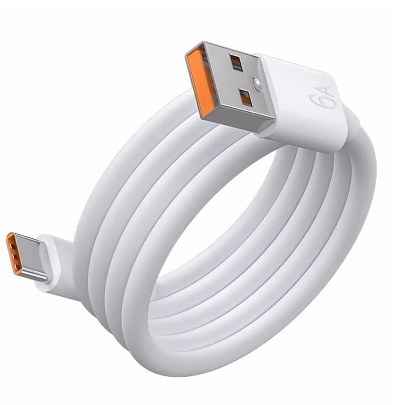 

Y1UB Fast Charging Cable Flexible Type C Cable Type C to USB A Charging Cable and Data Cable 40Mbps Speed Mobile Accessory