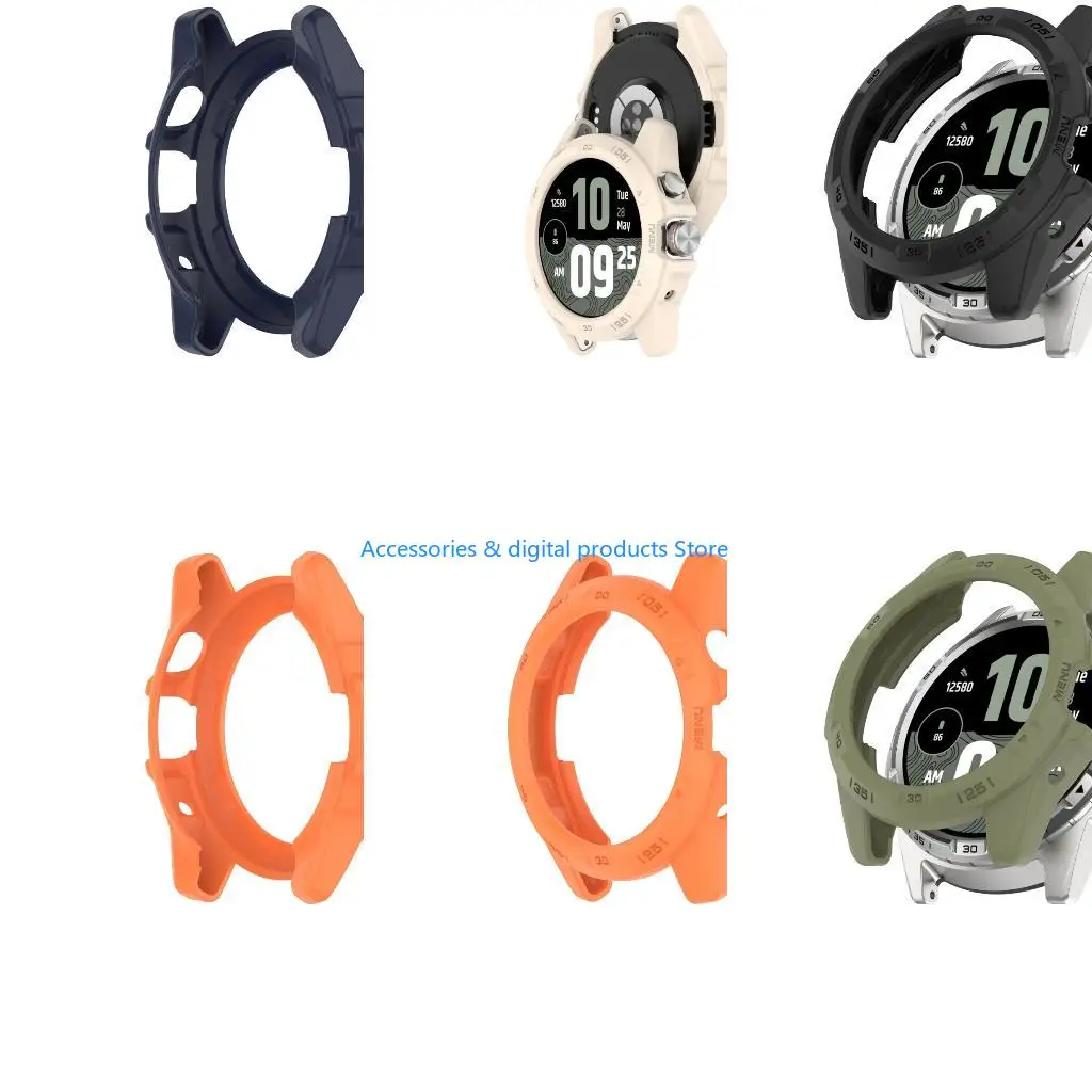 77JD Hollow Out Smartwatch Cover Shockproof Housing Case for Wristwatch