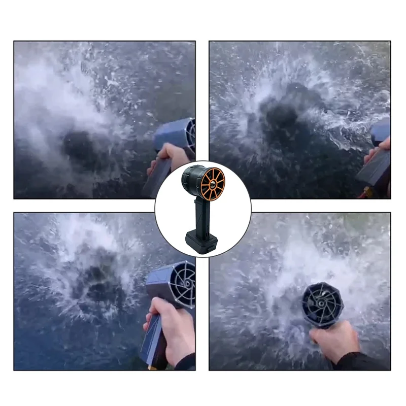 

SHGO-Turbo Jet Fan 1800G тяга перезаряжаемая электрическая воздушная тряпка струйная сухая вентилятор для батареи 18/21 В