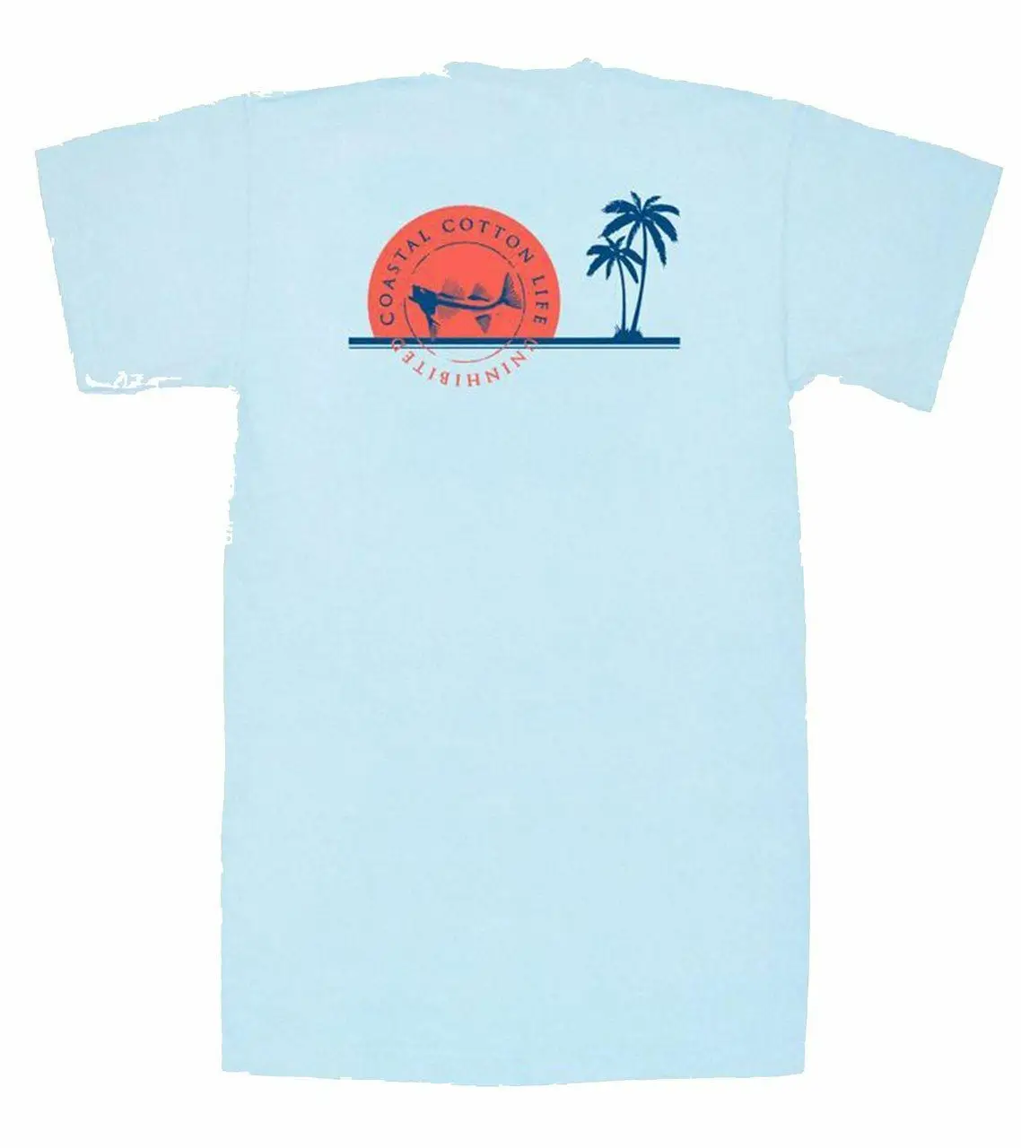 Coastal Cotton V tements Littoral Manche Courte Poche T Shirt