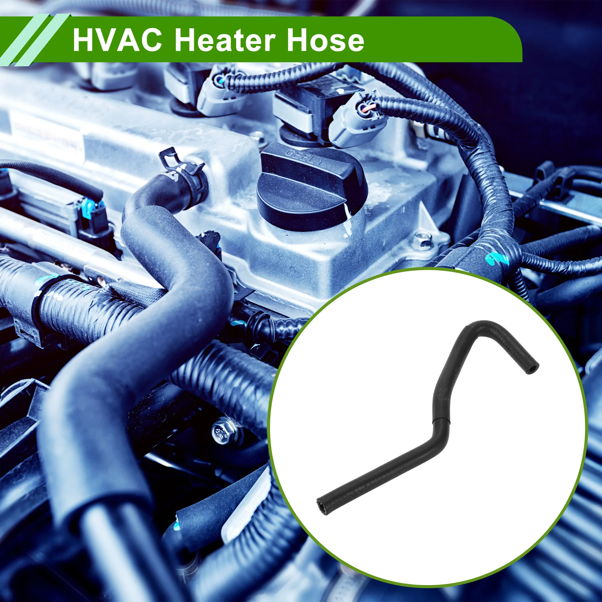 

UXCELL Шланг отопителя HVAC для Toyota Camry 2.4L 2002-2009 No 1626428060 Резина Черный 1 шт.