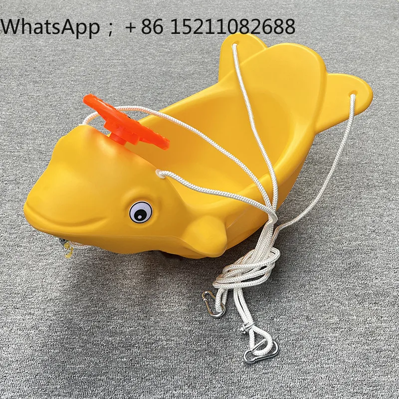 SCY mini swing plastic hanging chair swing naughty castle accessories indoor and outdoor toys