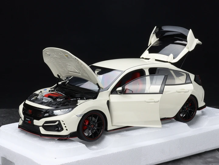 

Autoart 1:18 Civic Type R FK8 2021 JDM Alloy Fully Open Simulation Limited Edition Alloy Metal Static Car Model Toy Gift