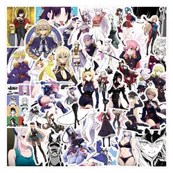 10/55PCS Chained Soldier Cartoon Stickers Cute Girl Sticker Waterproof Kids Toy Laptop Phone Guitar Cup Car Bike Anime Graffiti