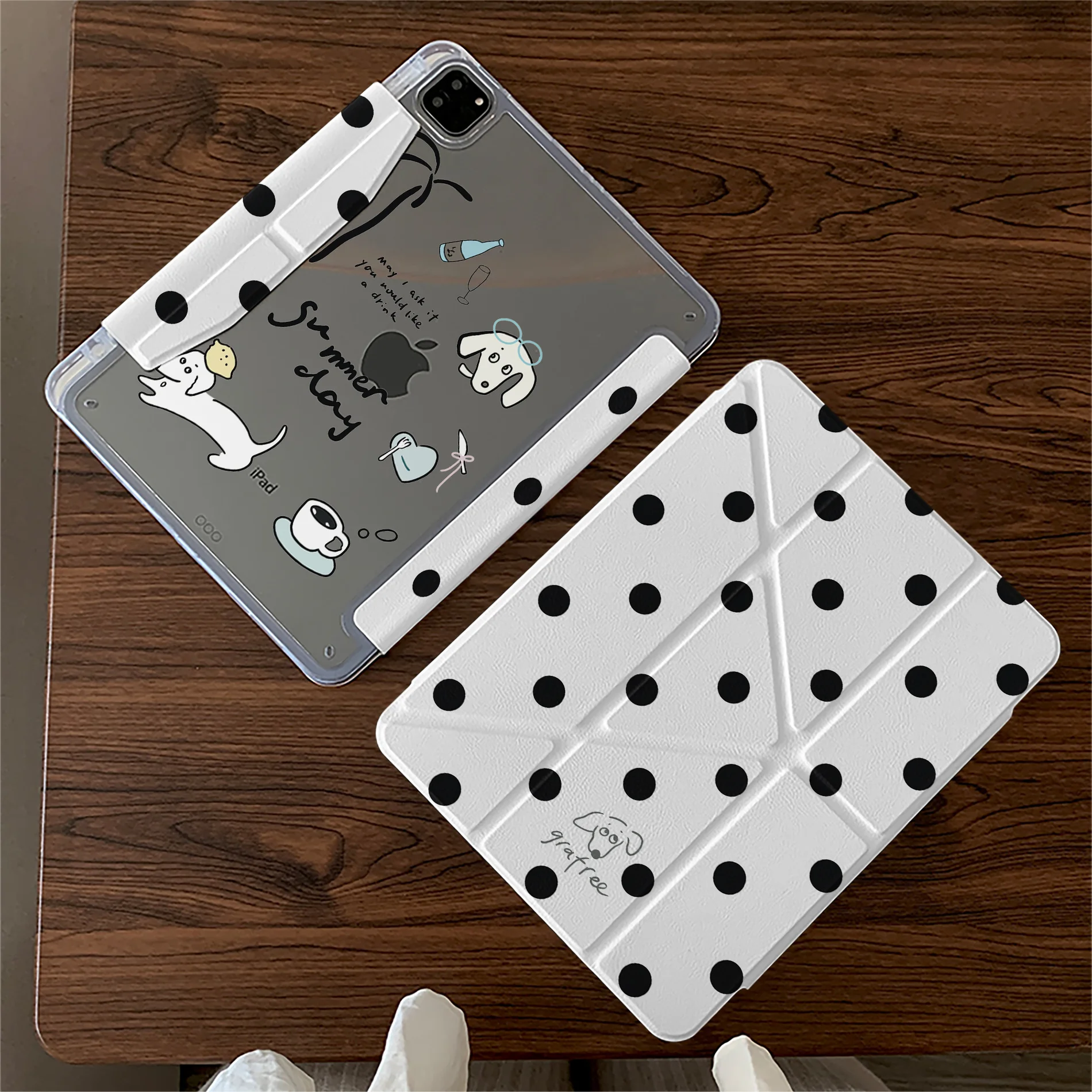 

Новый чехол Puppy Star Polka Dots для планшетов iPad Pro 11, 12.9, 13 (M4, M5), 9.7, 10.2 (5/6-го поколения), 7/8/9 (10-го, 11-го поколения), Mini, Air 3, 4, 5, 6, 7
