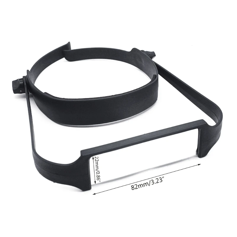 Hoofdbandvergrootglas Glas Handsfree voor naaiwerk met verwisselbare lens Dropshippin