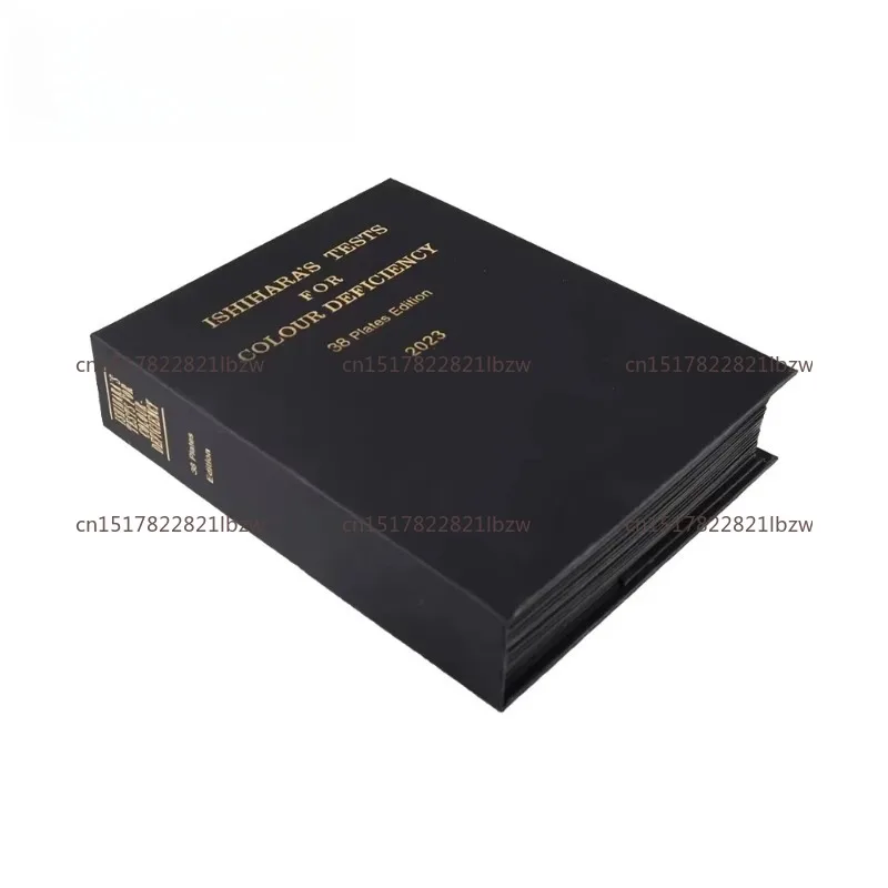 Ophthalmic Optical Optometry Book 38 Plates Color Blindness Color Deficiency Test Book ISHI-38-2