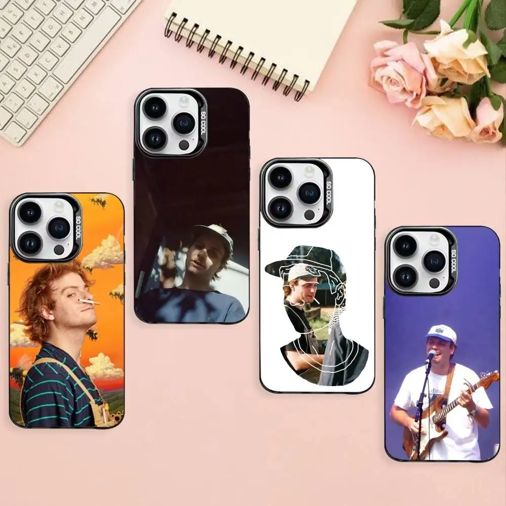 

M-Mac D-DeMarco Singer Phone Case For iPhone17,16,15,14,13,12,Pro Max Black Colorful Phone case