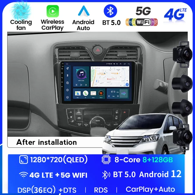 For Nissan Serena 4 C26 2010 - 2016 Car Radio Multimedia Video Player  Navigation Stereo Gps Android 2din 2 Din Dvd Carplay Wifi - Car Multimedia  Player - AliExpress