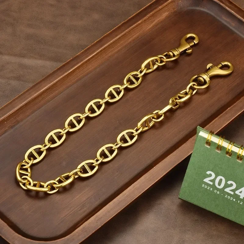 Adequado para bolsas, bolsas de mahjong, correntes de extensão, correntes de extensão estilo Xiaoxiang e correntes de bolsa com alça de ombro nas axilas