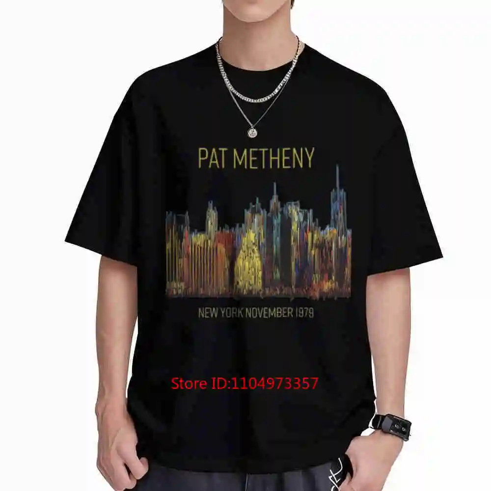 Pat Metheny Short Sleeve Tee 100% Cotton T-Shirt