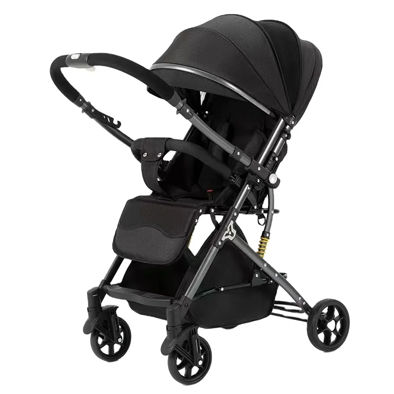 

good baby stroller 4 wheels s two-way ultra-light folding